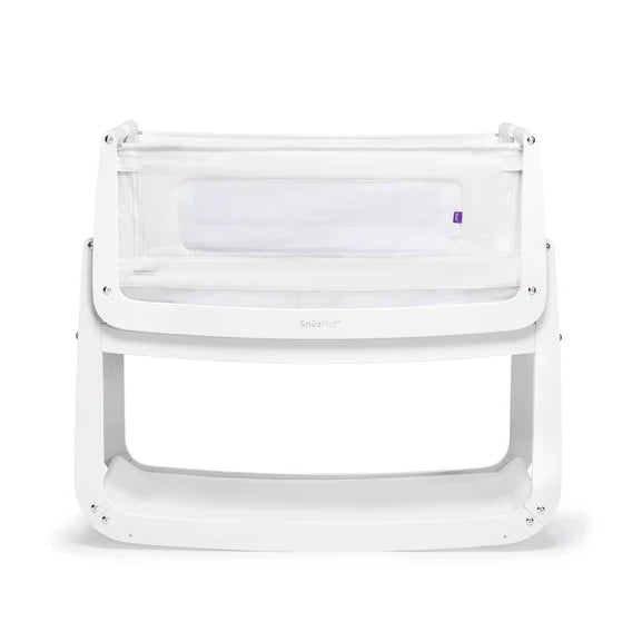 SnuzPod4 Bedside Crib - White