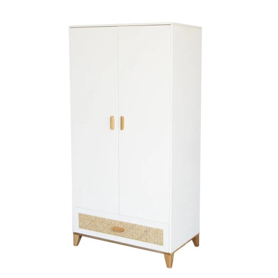 Nami Wardrobe Rattan - Neige - PRE ORDER