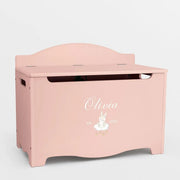 Storage Chest Named Bunny Pink - Dream(Personalised) PRE ORDER