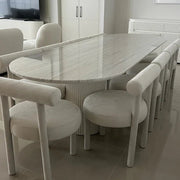 Thalia Nesto Marble Dining Table