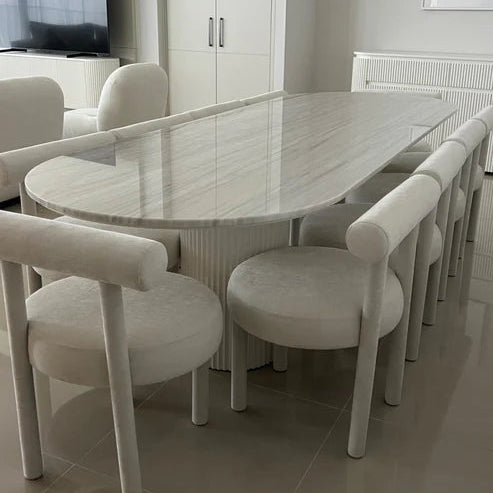 Thalia Nesto Marble Dining Table