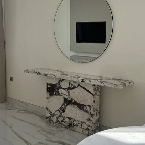 Johana Calacatta Viola Marble Console