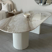Alexandra Calacatta Greek Marble Dining Table