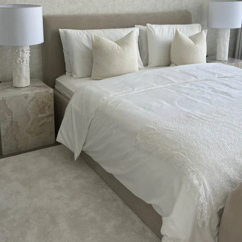 Charlie Suede Bed