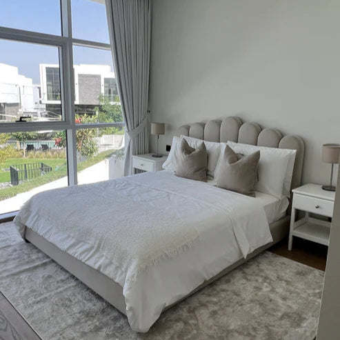 Carmen Curve Panel Bed