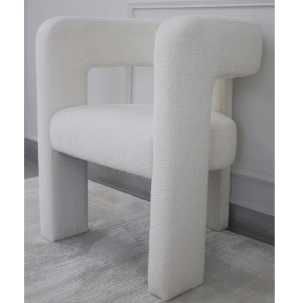 Paloma Boucle Dining Chair