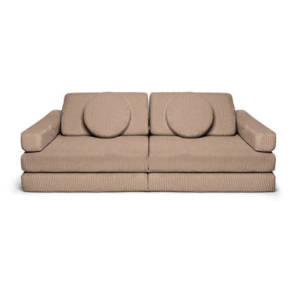 Play Sofa Pure Corduroy / Chocolate - Pre Order