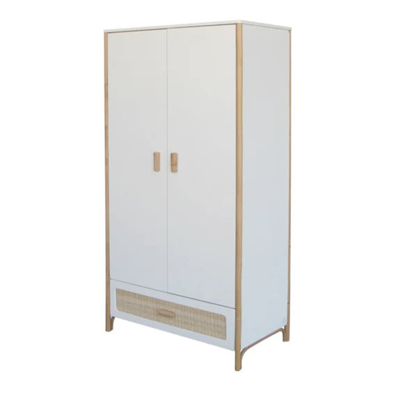 Oceania Wardrobe Rattan Cannes - Neige - PRE ORDER