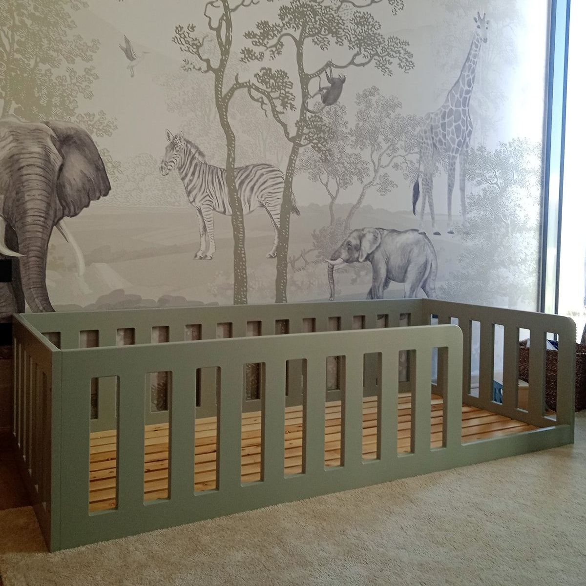 Modern Montessori Floor Bed – 90*200 cm