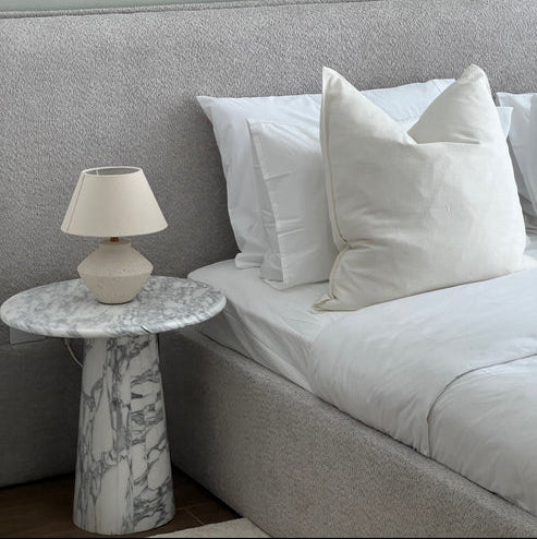 Artie Arabesto Marble Side Table