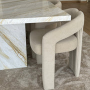 Andrea Curved Dining Chair